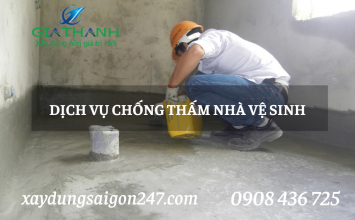 Dịch vụ chống thấm nhà vệ sinh