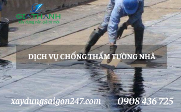 Dịch vụ chống thấm tường nhà