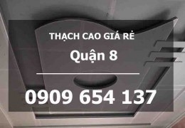 Thợ Thi Công Đóng Trần Vách Thạch Cao Tại Quận 8 – Nâng Tầm Không Gian Sống Với Chi Phí Hợp Lý