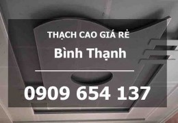Thợ Thi Công Đóng Trần Vách Thạch Cao Tại Quận Bình Thạnh – Giải Pháp Nâng Tầm Không Gian Sống