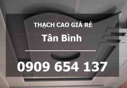 Thợ Thi Công Đóng Trần Vách Thạch Cao Tại Quận Tân Bình – Tối Ưu Hóa Không Gian Sống Và Kinh Doanh
