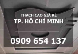 Thợ Thi Công Đóng Trần Vách Thạch Cao Giá Rẻ Tại TP. HỒ Chí Minh