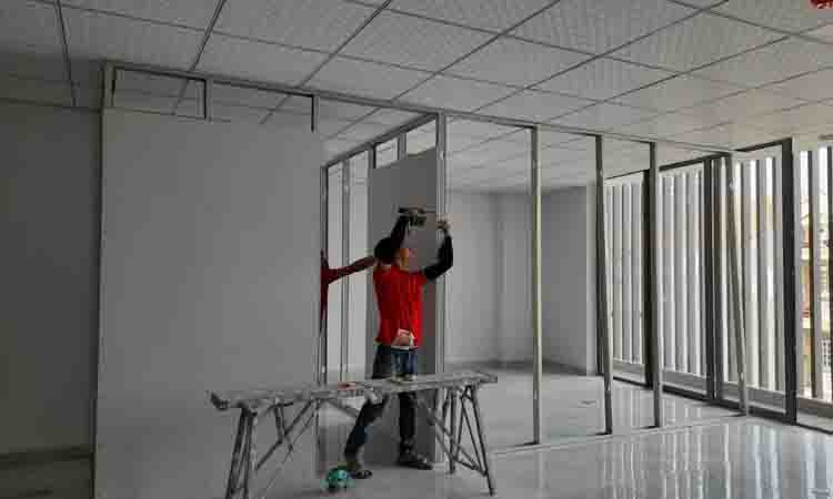 Thi Công Trần Vách Thạch Cao Giá Rẻ Tại Thủ Dầu Một 2