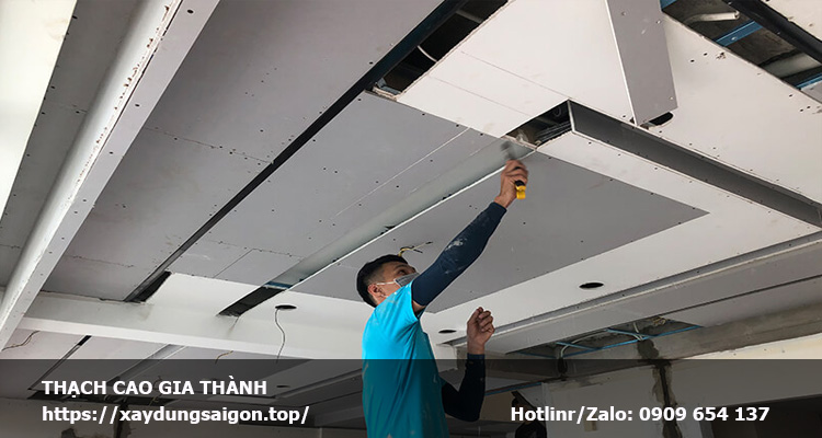 thợ đóng trần vách thạch cao tại Quận 10 2