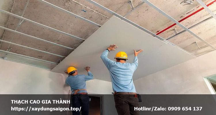 Thợ đóng trần vách thạch cao tại quận 7 3