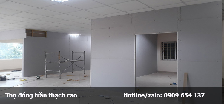 Thợ đóng trần vách thạch cao tại quận 8 55