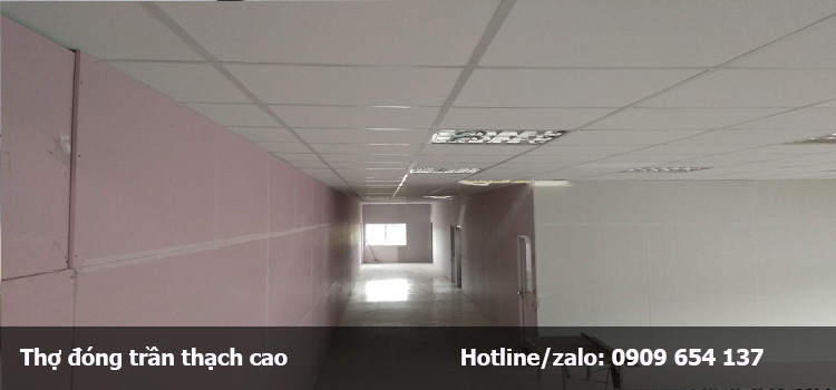 Thợ đóng trần vách thạch cao giá rẻ tại quận 9 22