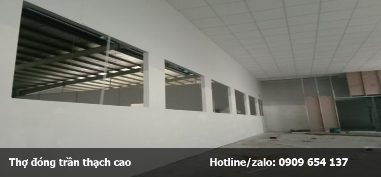 Thợ đóng trần vách thạch cao giá rẻ tại quận 9 33