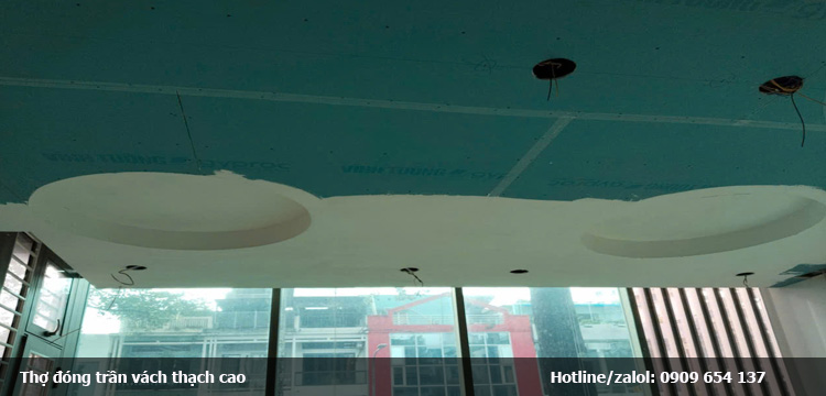 Thợ đóng trần vách thạch cao tại Tân Bình 3