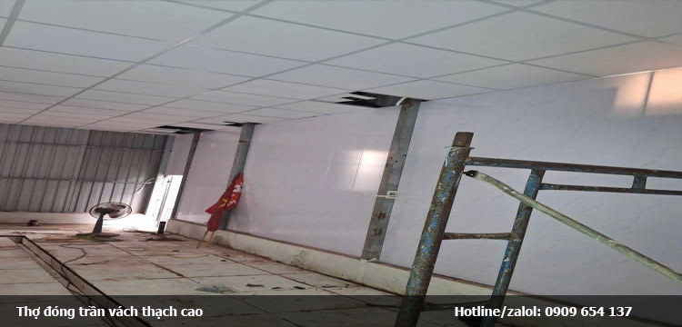 Thợ đóng trần vách thạch cao quận thủ đức 2