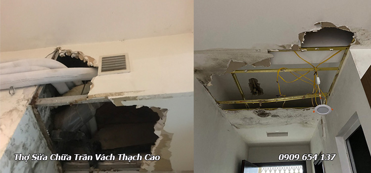 Thợ sửa chữa trần vách thạch cao tại quận 1 3