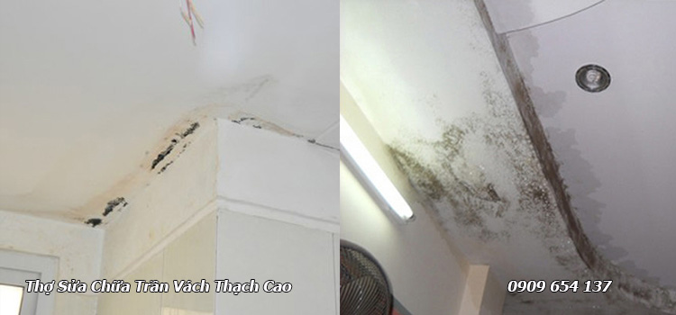 Thợ sửa chữa trần vách thạch cao tại hoc mon 555