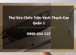 Thợ sửa chữa trần vách thạch cao tại Quận 1