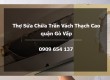 Thợ sửa chữa trần vách thạch cao tại quận Gò Vấp