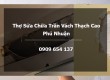 Thợ Sửa Trần Vách Thạch Cao Tại Phú Nhuận