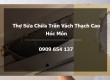 Thợ sửa chữa trần vách thạch cao Tại Hóc Môn