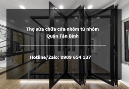 Thợ sửa chữa cửa nhôm tủ nhôm Quận Tân Bình giá rẻ