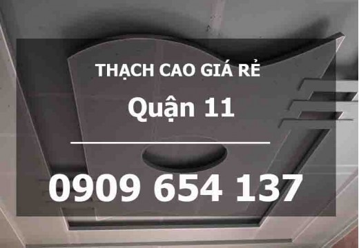 Thợ Thi Công Đóng Trần Vách Thạch Cao Tại Quận 11 – Giải Pháp Hiện Đại Cho Mọi Không Gian