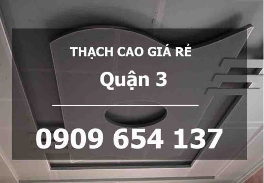 Thợ Thi Công Đóng Trần Vách Thạch Cao Tại Quận 3 – Tối Ưu Hóa Không Gian Sống Trong Lòng Đô Thị