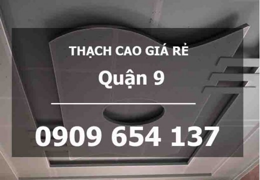 Thợ Thi Công Đóng Trần Vách Thạch Cao Tại Quận 9 – Giải Pháp Tối Ưu Cho Nhà Mới Và Cũ