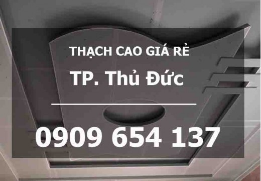 Thợ Thi Công Đóng Trần Vách Thạch Cao Tại TP. Thủ Đức – Nâng Tầm Không Gian Sống Và Làm Việc