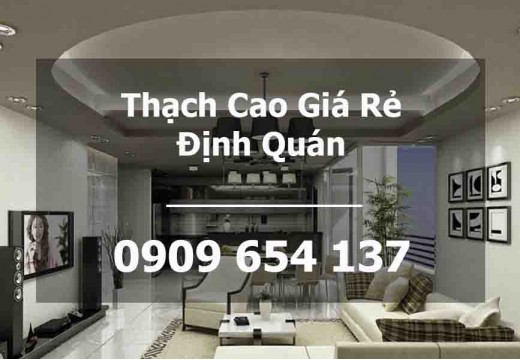 Thợ Thi Công Đóng Trần Vách Thạch Cao Giá Rẻ Tại Định Quán