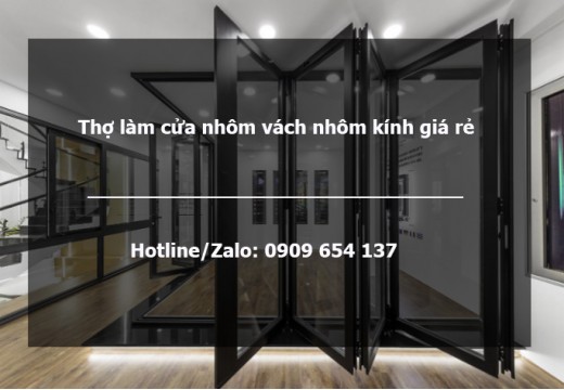 Thợ làm cửa nhôm – vách nhôm kính giá rẻ